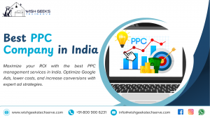 Best PPC Management Services in India to Optimize Google Ads and Paid Campaigns-Wish Geeks Techserve