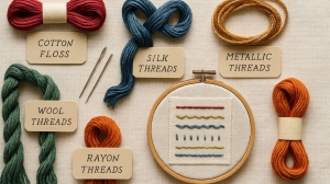 A Comprehensive Look at Embroidery Thread Types