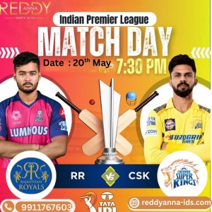 Clash of Titans with Reddy Anna : Chennai Super Kings vs Rajasthan Royals - IPL 2025 Showdown at Arun Jaitley Stadium.
