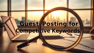 How to Leverage Guest Posting to Rank for Competitive Keywords