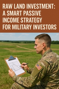 Raw Land Investment: A Smart Passive Income Strategy for Military Investors