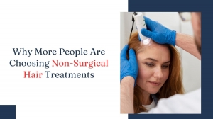 Why More People Are Choosing Non-Surgical Hair Treatments