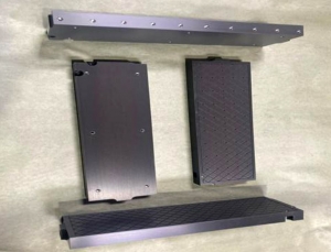 PTFE Anodizing on aluminum parts for less friction performance