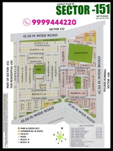 Premium Plots in Sector 151 Noida – Metro & Expressway Nearby