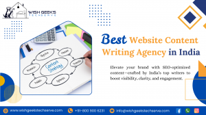 Top Website Content Writing Agency in India Focused on SEO, Clarity, and Brand Voice: Wish Geeks Techserve  