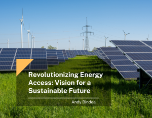 Andy Bindea - What Is the Future of Renewable Energy in Frontier Markets