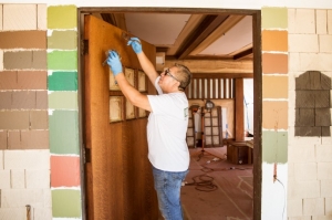 Professional door refinishing 