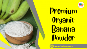 Premium Banana Powder Export from India by Glee Impex: Quality Meets Sustainability