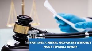 What Does a Medical Malpractice Insurance Policy Typically Cover?