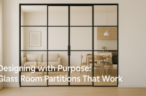 Designing with Purpose: Glass Room Partitions That Work
