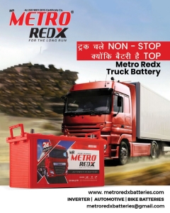 Metro Redx – Trusted Truck Battery Manufacturer in Hyderabad for Superior Power and Performance