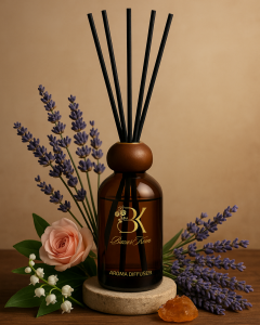 Reed diffusers from BazarKom provide a flameless, consistent scent—ideal for creating calm, inviting spaces in any home.
