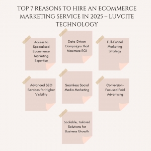 Top 7 Reasons to Hire an Ecommerce Marketing Service in 2025 - LuvCite Technology