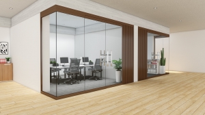 Enhance Your Workspace with Glass Office Partitions and Wood Storefronts