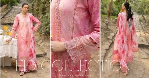 2025 Eid Unstitched 3-Piece Embroidered Sets