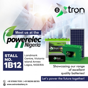 Extron – Leading Solar Battery Supplier in Nigeria Empowering Renewable Energy