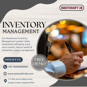 MAKE RESTAURANT INVENTORY MANAGEMENT EASY WITH -RESTOSOFTIN resto