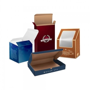 empty boxes showcasing examples of packaging for businesses