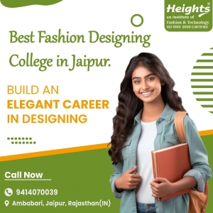 Why Heights Jaipur is a Top Fashion Designing College in India