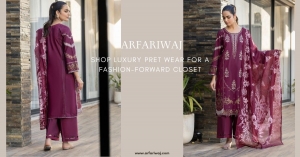 Shop ARFARIWAJ Pret Wear for a Fashion-Forward Closet