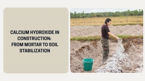 Calcium Hydroxide in Construction: From Mortar to Soil Stabilization