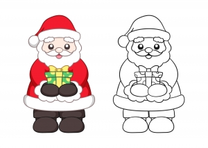 Discover the Magic of Christmas: Santa Claus Activity Book for Kids Ages 4-8