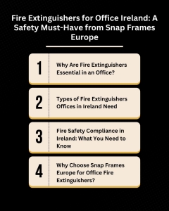 Fire Extinguishers for Office Ireland: A Safety Must-Have from Snap Frames Europe