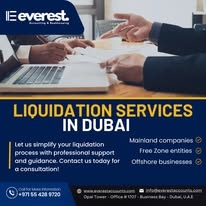 Everest Accounting bookkeeping  : Navigating Inventory Liquidation, Company Closure, and Smart Growth in Dubai