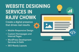 Website Designing Services in Rajiv Chowk – Create a Digital Presence That Drives Real Results
