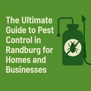 Effective Pest Control in Roodepoort: Your Ultimate Guide