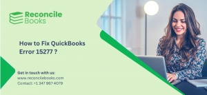 How to Fix QuickBooks Error Code 15277?