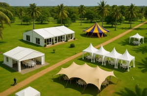 How to Choose Your Wedding Tent for a Luxury Wedding