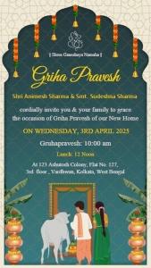 Everything You Need to Know About Designing the Perfect Griha Pravesh Card