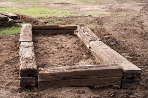 Transform Your Landscape with Durable Rail Sleepers