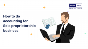 How to accounting for Sole proprietorship business?
