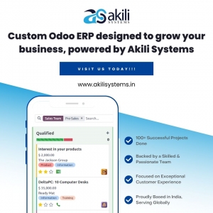 Discover the Power of Odoo ERP with Akili Systems