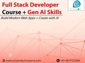 Full Stack Course with Gen AI - Evision Technoserve