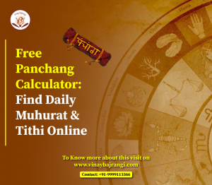 Free Panchang Calculator: Find Daily Muhurat & Tithi Online