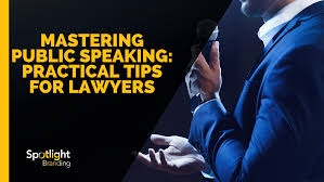Leading a Law Firm Through Successful Public Speaking