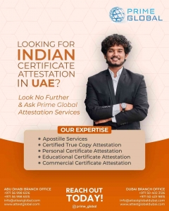 Indian Document Attestation with Free Pickup & Delivery in UAE