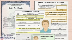 USA Passport Application: How to Attach a Photo to a Passport Application USA 