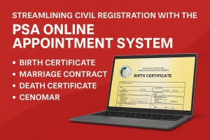 Streamlining Civil Registration with the PSA Online Appointment System