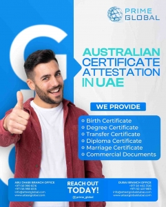 Australia Certificate Attestation for UAE Immigration