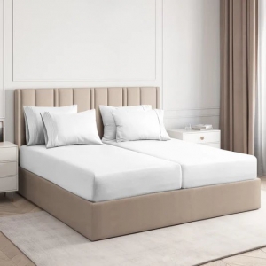 Elevate Your Sleep with Extra Deep and Split King Percale Sheets