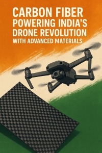 Carbon Fiber Powering India's Drone Revolution with Advanced Materials