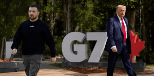 Trending Political News: Zelensky Leaves G7 Early as Canada Pledges Billions to Ukraine But Unity Wavers