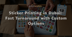 From urgent campaigns to packaging updates—get fast-turnaround sticker printing in Dubai with a variety of shapes and finishes