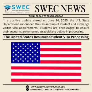 Good News for International Students: US Resumes Student Visa Processing with New Social Media Rules