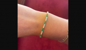 The Timeless Splendor: Discover the Magic of an Emerald and Diamond Bracelet