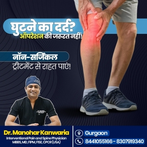 Get Relief Without Surgery: Best Pain Management Doctor in Gurgaon at The Spine & Pain Hospital of India